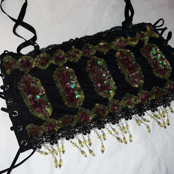 Brand new Discolemonade Swamp goddess top size M✨🖤 - Picture 3 of 10